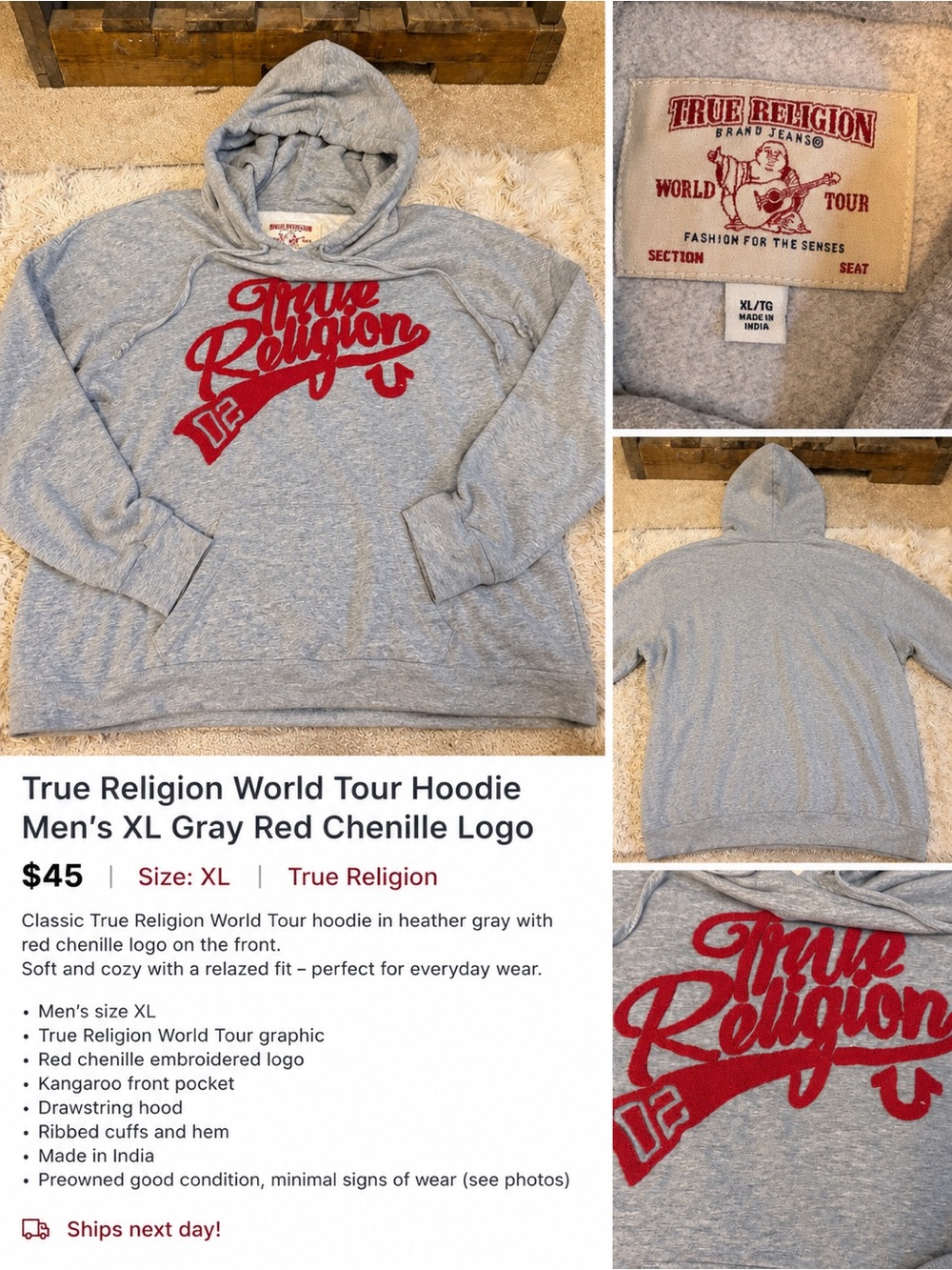 True Religion Hoodie